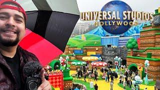 How To Make a Rainy Day The Best at Universal Studios Hollywood |Rides, Characters|