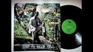 Cumberland Kentucky Evangelist Gary Hogg Sings Lord I'll Follow You Gospel Christian Vinyl LP Record