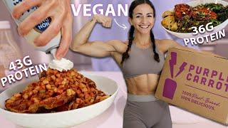 How To Get Enough Protein On A VEGAN Diet   High-Protein Vegan Full Day Of Eating