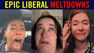 The MOST EPIC Liberal MELTDOWNS from Trump's Victory Over Kamala