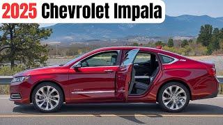 Is the 2025 Chevrolet Impala the Best Sedan of the Year? Find Out! - The Return of a Legend! 