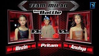 Rinzin Vs Pritam Vs Anuhya "Shiri Ma Shiri" | The Voice Kids Season 3 - 2024