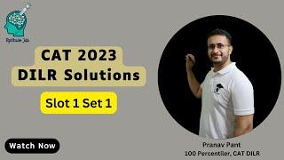 CAT 2023 DILR Solutions | Slot 1 Set 1 | Dean Election | Caselet | Moderate