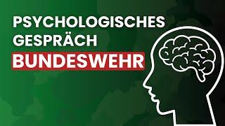 Bundeswehr Psychologisches Gespräch | Einfach erklärt von Plakos