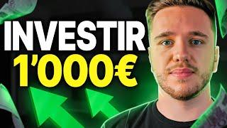 COMMENT INVESTIR 1000€ ? Les 5 meilleurs investissements rentables & passifs