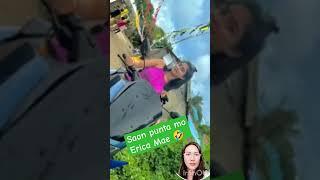 SAAN PUNTA MO ERICA MAE #viralvideo #erica #kikayvlogs#trendingshort #viralshort #viral#model#motor