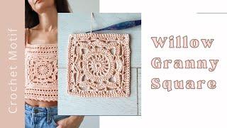 The Willow Granny Square - lacy...fancy...fun!