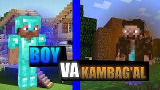 BOY VA KAMBAG'AL MINECRAFT / BOYNI MOTOSIKILI UXLADI Minecraft uzbek tilida