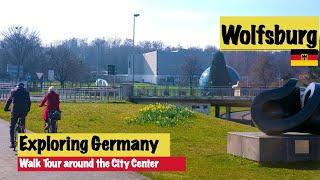 A Walk Through the Heart of Germany's Auto Capital - Wolfsburg [4K] - PT.1