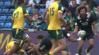 MASSIVE hand-off and epic try! - New Zealand U20s