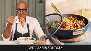 Stanley Tucci's Pasta with Cherry Tomatoes | Tucci™ by GreenPan™ Exclusively at Williams Sonoma