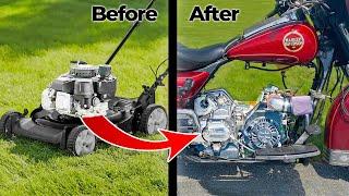 I put a Harbor Freight Motor (212cc) in my Harley Davidson EG