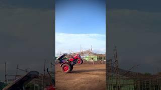 Red Horse Stunt #tractor #shorts #viralshorts #trendingshorts #ytshorts