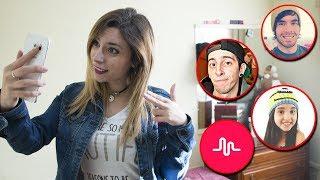 IMITANDO TIKTOK DE YOUTUBERS (MUSICAL.LY) | Lyna Vlogs