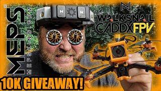 Unbelievable 10K Sub GIVEAWAY! Walksnail Avatar HD Kit V2 MEPS 6s Build - FULL REVIEW