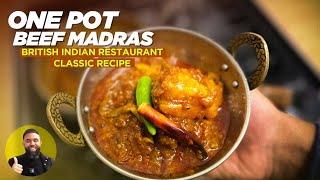 The Best One Pot Beef Madras | British Indian Restaurant Secret Recipe Revealed...