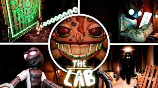 Doors 3 The Lab - All Jumpscares & All Bosses (Fanmade Showcase)