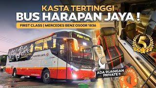 SETENGAH JUTA LEBIH NAIK BUS KASTA TERTINGGI HARAPAN JAYA ‼️ Surabaya - Jakarta Bus First Class.