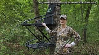 RTCS-421 Realtree Deluxe Aluminum Climber