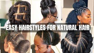 Wow Transform Your Looks with These Natural Hair Styles for Protective Hair/ Hair Natural Styles