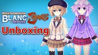 MegaTagmension Blanc + Neptune VS Zombies Limited Edition Unboxing