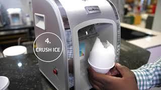 How to Use the SnoMaster Snowcone /Ice Shaver Machine