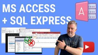 How to Design Tables in SQL Express for Use with MS Access