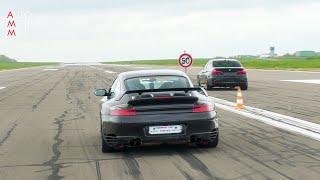 1500HP ES Motor Porsche 996 Turbo 0-359 KM/H Accelerations!