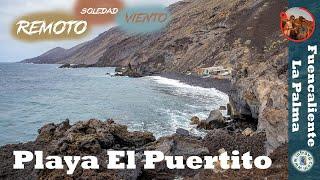 🟩 La Palma: Playa el Puertito de Fuencaliente  Senderismo y Playa ‍️