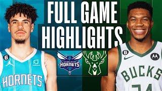 Charlotte Hornets vs. Milwaukee Bucks Full Game Highlights | Jan 31 | 2022-2023 NBA Season