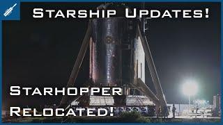 SpaceX Starship Updates! Starhopper Relocated From Starbase Launch Site! TheSpaceXShow