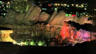 2012 DCA Mickey's Fun Wheel Night-Time Ride View of Cars Land, March 3rd HD (1080p)