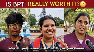 I Interviewed BPT students from the Top Medical University in Chennai | Street Interview