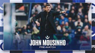 John Mousinho pre-match ️ | Pompey v Leeds