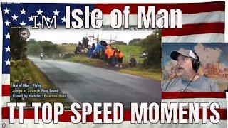  Isle of Man TT TOP SPEED MOMENTS   REACTION   this is absolutely INSANE