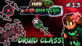 Vlitch Gigapede, Fishron, & Cultists! Terraria Mod of Redemption DRUID CLASS Let's Play #13 (MoR)