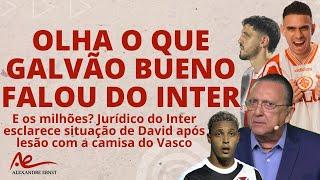 O TIME DO CORAÇÃO DE ROGER | GALVAO BUENO SE RENDE AO INTER | A FAMOSA PLACA | DAVID E OS MILHÕES