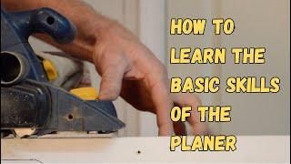 How to learn the basic skills of the power planer for door installation