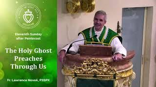 The Holy Ghost Preaches Through Us - Sermon by Fr Novak (4 Aug 2024)