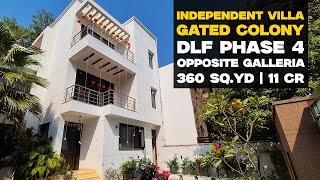 Inside 6 BHK Luxury Villa in Gurgaon | Price 11 CR | DLF Phase 4 Gurgaon