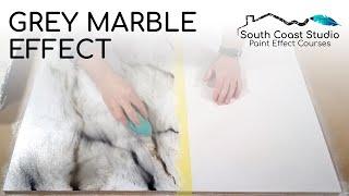 Marble Effect Painting Technique