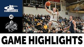 (RV) Dordt Defenders vs #9 Concordia Bulldogs Game Highlights | NAIA Men's Basketball