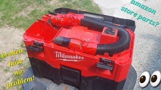 Milwaukee M18 0880-20 2 gal Cordless Shop Vacuum 18v. Hose replacement