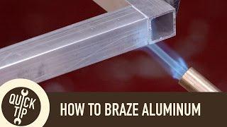 How to "Weld" Aluminum Without a Welder