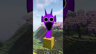 Sprunki Simon vs Sprunki Durple Phase 4 in Minecraft