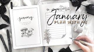 January Bullet Journal Setup, Small Business Unboxing & Packing Letters | PLAN WITH ME