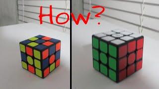 How to solve 3 sides of your 3x3 while leaving the other 3 unsolved!