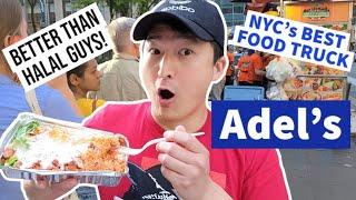 BEST FOOD TRUCK in NYC! Adel's Halal | AMAZING Street Food!