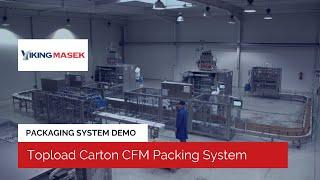 Packaging Machine Demo, Topload Cartoner CFM Packing System