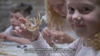 Sodai straw garden making in Lithuania